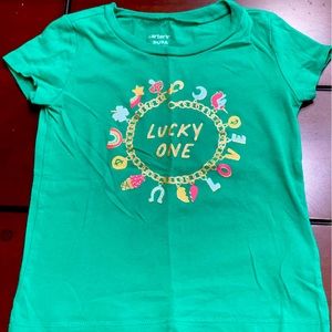 Carter’s Green Shirt St Patrick’s Day